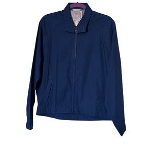 VTG Anthonys Brand Blue Lightweight Jacket Nylon Mesh Cotton Blend Women M (NWT)